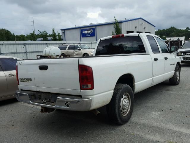 3D7KA28D83G749918 - 2003 DODGE RAM 2500 S WHITE photo 4