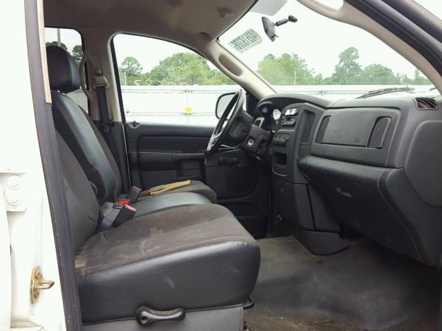 3D7KA28D83G749918 - 2003 DODGE RAM 2500 S WHITE photo 5