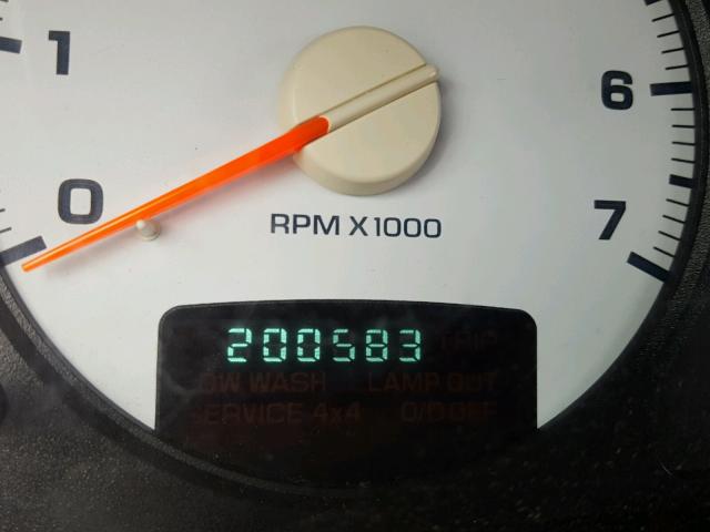 3D7KA28D83G749918 - 2003 DODGE RAM 2500 S WHITE photo 8