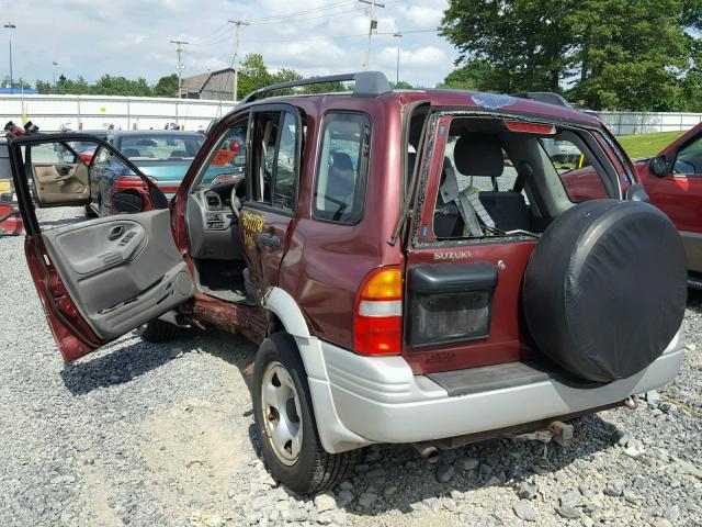 JS3TD62V3Y4115629 - 2000 SUZUKI GRAND VITA MAROON photo 3