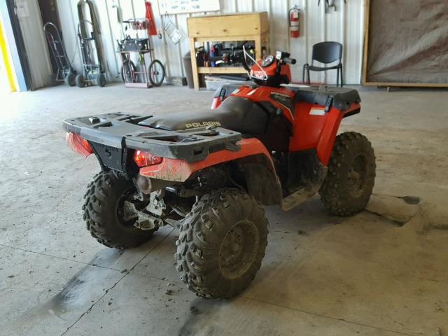 4XAMH50A2CA378617 - 2012 POLARIS SPORTSMAN RED photo 4