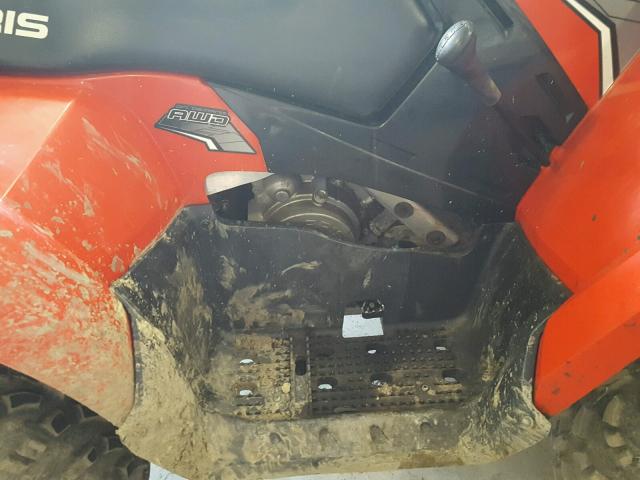 4XAMH50A2CA378617 - 2012 POLARIS SPORTSMAN RED photo 7