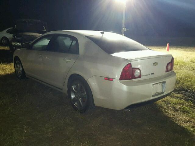 1G1ZC5EB1AF280329 - 2010 CHEVROLET MALIBU WHITE photo 3