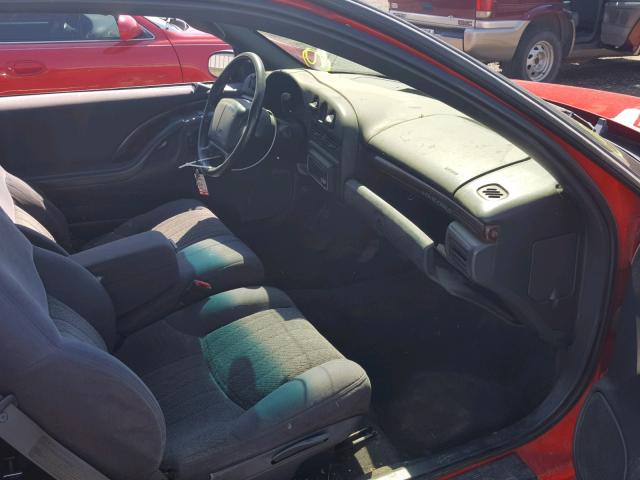 2G1WW12M2X9289583 - 1999 CHEVROLET MONTE CARL 红色 照片 5