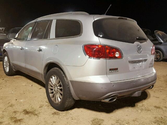 5GAER23D39J167290 - 2009 BUICK ENCLAVE SILVER photo 3