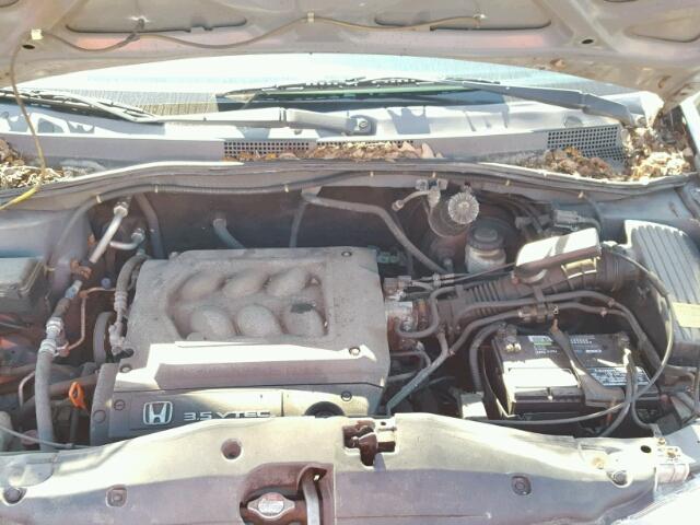 2HKRL1851YH504219 - 2000 HONDA ODYSSEY GRAY photo 7