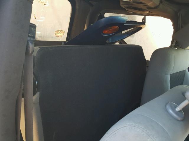 1J4AA2D17AL197694 - 2010 JEEP WRANGLER S BLUE photo 6