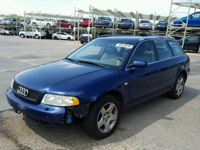 WAUKH68D01A005414 - 2001 AUDI A4 2.8 AVA BLUE photo 2