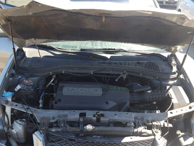 2HNYD18801H516504 - 2001 ACURA MDX TOURIN GRAY photo 7