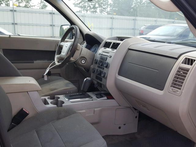 1FMCU59359KA25260 - 2009 FORD ESCAPE HYB GRAY photo 5