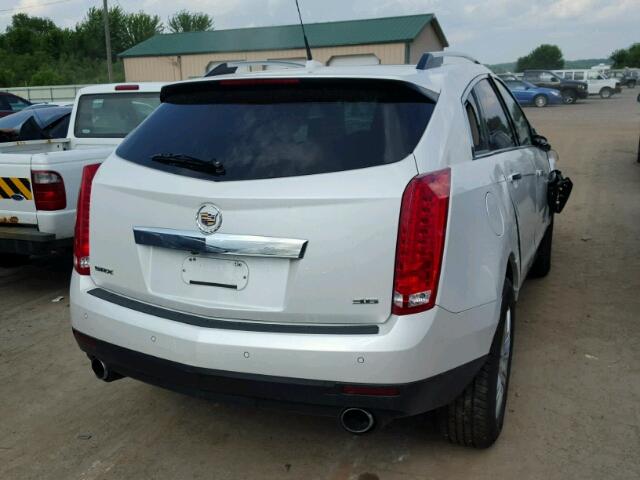 3GYFNAE33CS575639 - 2012 CADILLAC SRX LUXURY WHITE photo 4