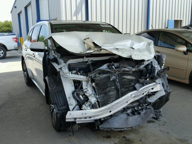 5FRYD4H38HB010137 - 2017 ACURA MDX WHITE photo 1