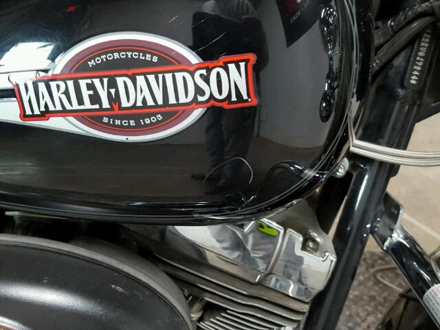 1HD1BW5128Y019244 - 2008 HARLEY-DAVIDSON FLSTC BLACK photo 11