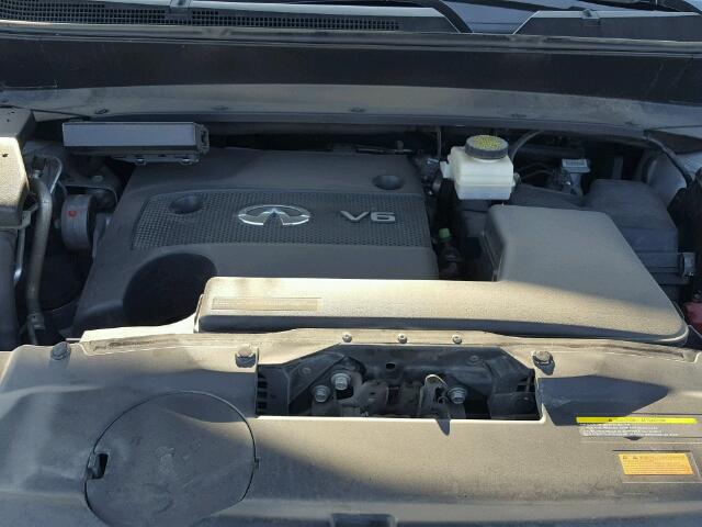 5N1AL0MN8DC304081 - 2013 INFINITI JX35 BASE SILVER photo 7