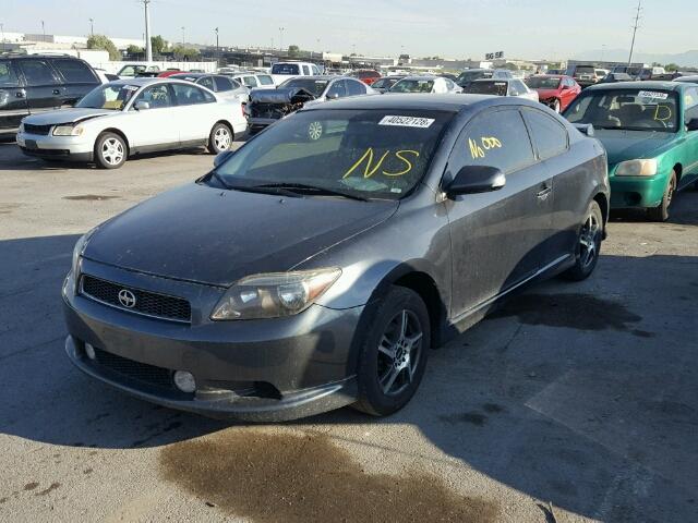 JTKDE177060134228 - 2006 TOYOTA SCION TC CHARCOAL photo 2