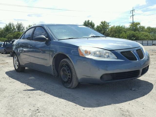 1G2ZF55B864263405 - 2006 PONTIAC G6 SE GRAY photo 1