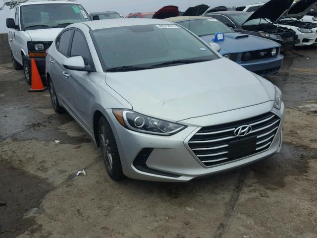 5NPD84LF3HH153505 - 2017 HYUNDAI ELANTRA SE SILVER photo 1