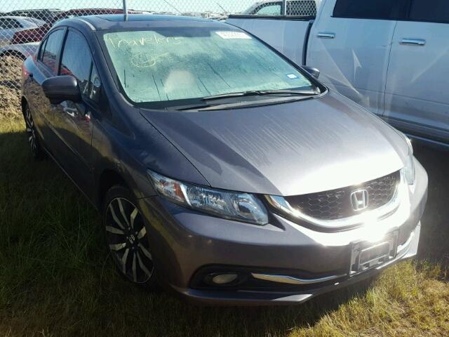 2HGFB2F9XFH535798 - 2015 HONDA CIVIC EXL 灰色 照片 1