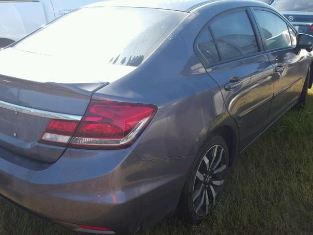 2HGFB2F9XFH535798 - 2015 HONDA CIVIC EXL 灰色 照片 4