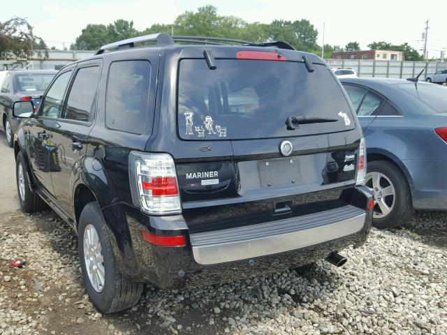 4M2CN9HG9AKJ29035 - 2010 MERCURY MARINER PR BLACK photo 3