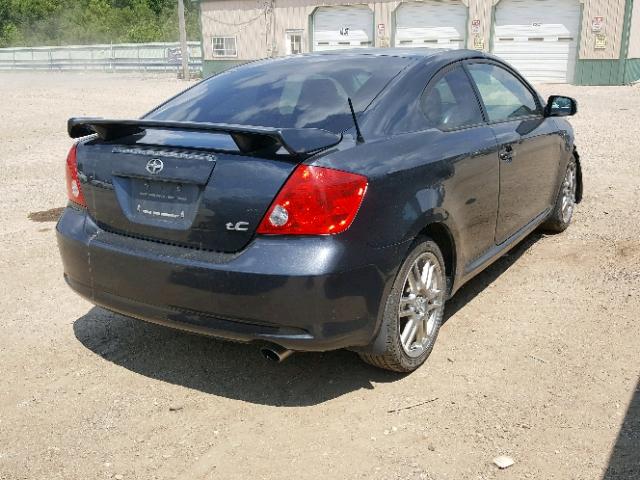JTKDE177960067130 - 2006 TOYOTA SCION TC 蓝色 照片 4