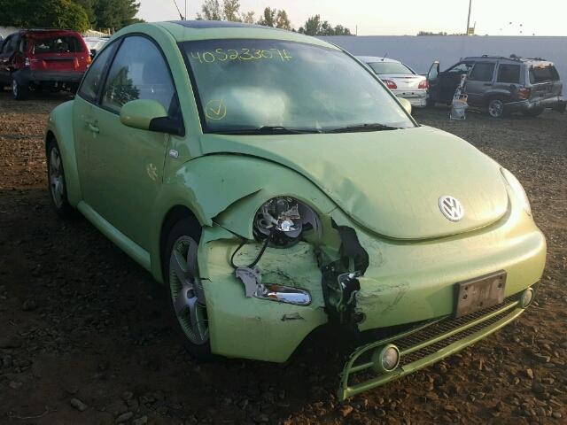 3VWCD21C13M416921 - 2003 VOLKSWAGEN NEW BEETLE 绿色 照片 1