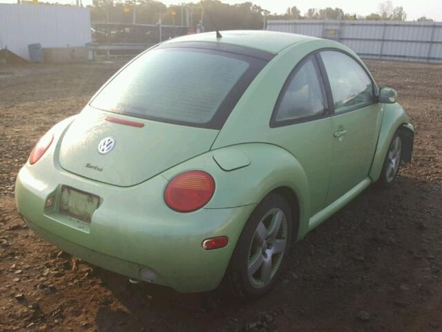 3VWCD21C13M416921 - 2003 VOLKSWAGEN NEW BEETLE 绿色 照片 4