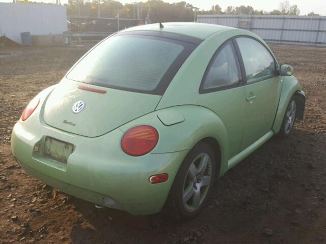 3VWCD21C13M416921 - 2003 VOLKSWAGEN NEW BEETLE GREEN photo 4