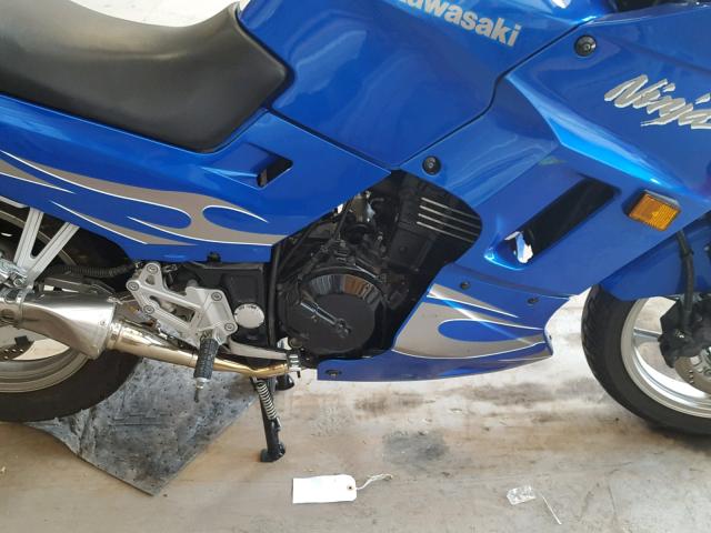 JKAEXMF187DA37645 - 2007 KAWASAKI EX250 F BLUE photo 7