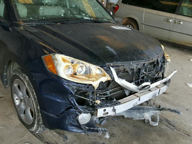 5J8TB18247A008434 - 2007 ACURA RDX BLUE photo 9