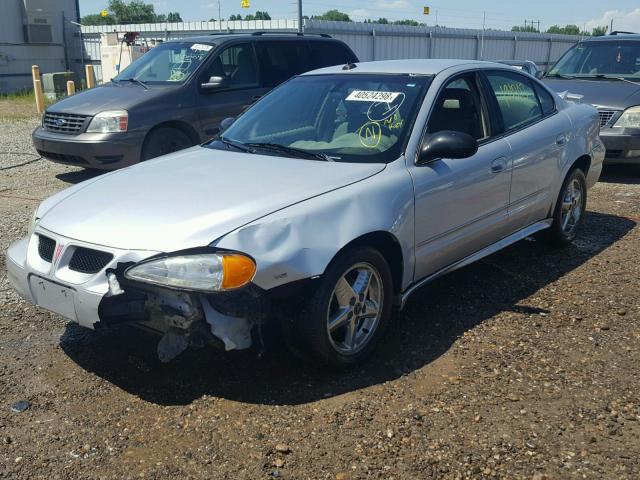 1G2NG52E73M566052 - 2003 PONTIAC GRAND AM S GRAY photo 2