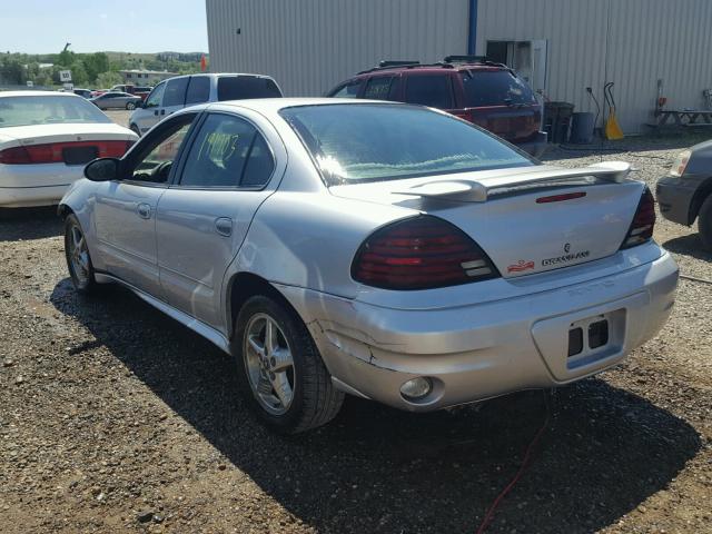 1G2NG52E73M566052 - 2003 PONTIAC GRAND AM S GRAY photo 3