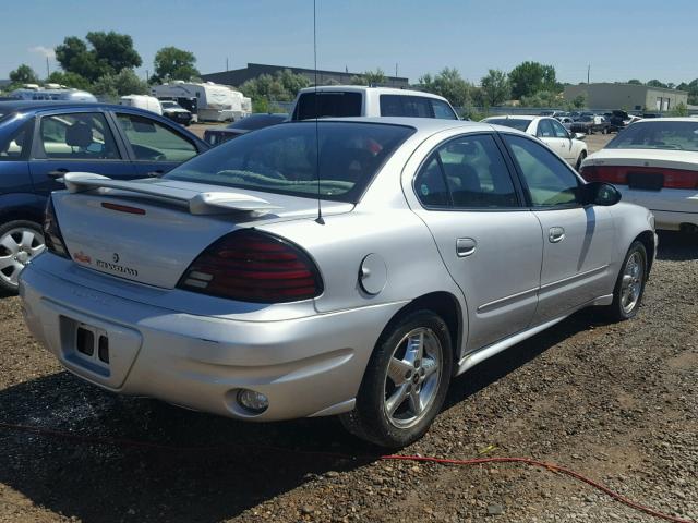 1G2NG52E73M566052 - 2003 PONTIAC GRAND AM S GRAY photo 4