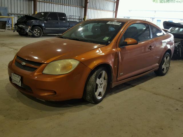 1G1AM18B067717110 - 2006 CHEVROLET COBALT SS ORANGE photo 2