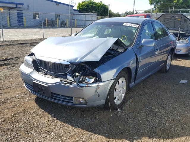 1LNHM86S14Y679472 - 2004 LINCOLN LS ლურჯი ფოტო 2