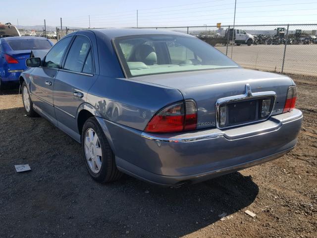 1LNHM86S14Y679472 - 2004 LINCOLN LS ლურჯი ფოტო 3