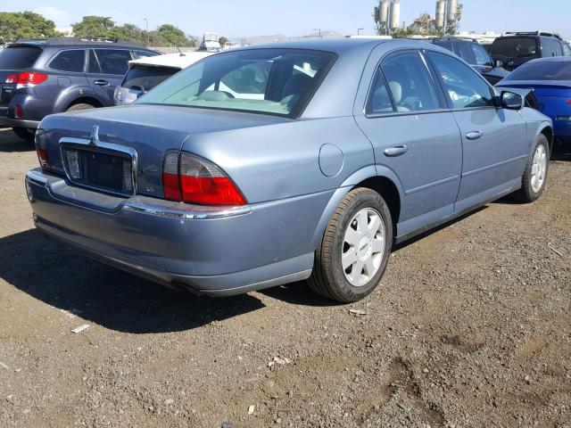 1LNHM86S14Y679472 - 2004 LINCOLN LS ლურჯი ფოტო 4