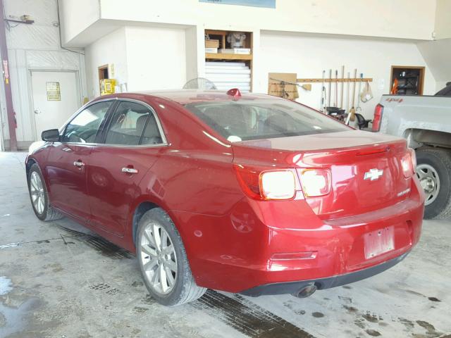 1G11H5SA1DF246275 - 2013 CHEVROLET MALIBU LTZ 栗色 照片 3