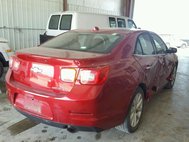 1G11H5SA1DF246275 - 2013 CHEVROLET MALIBU LTZ 栗色 照片 4
