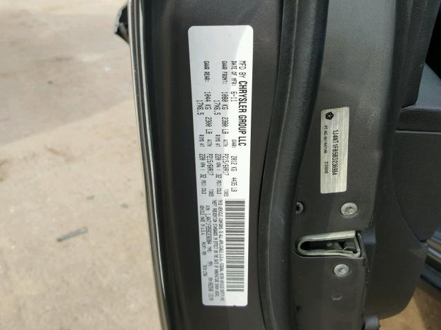 1J4NT1FB5BD236984 - 2011 JEEP COMPASS SP 银色 照片 10