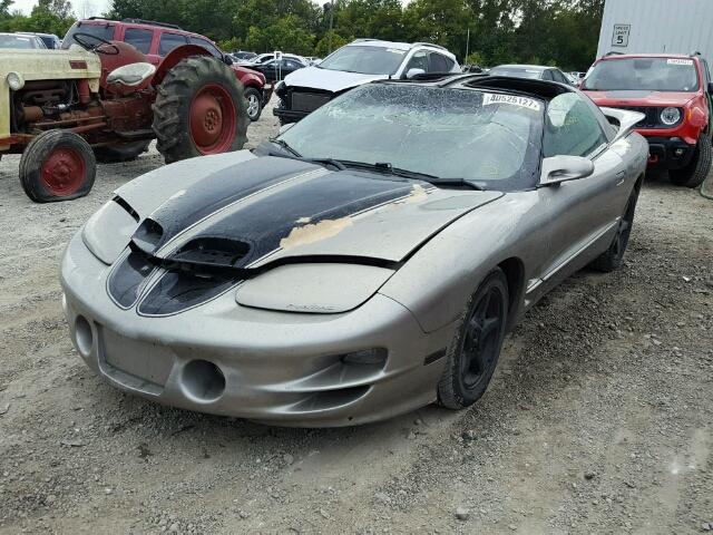 2G2FV22G822102363 - 2002 PONTIAC FIREBIRD F TAN photo 2