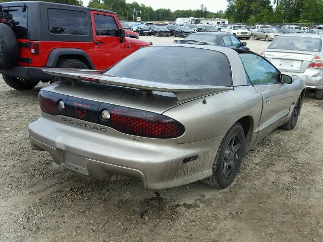 2G2FV22G822102363 - 2002 PONTIAC FIREBIRD F TAN photo 4