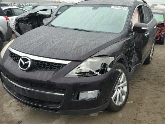 JM3TB38A880128835 - 2008 MAZDA CX-9 BURGUNDY photo 2