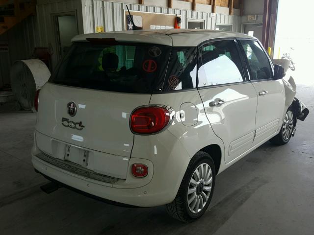 ZFBCFABH0EZ019609 - 2014 FIAT 500L EASY TAN photo 4