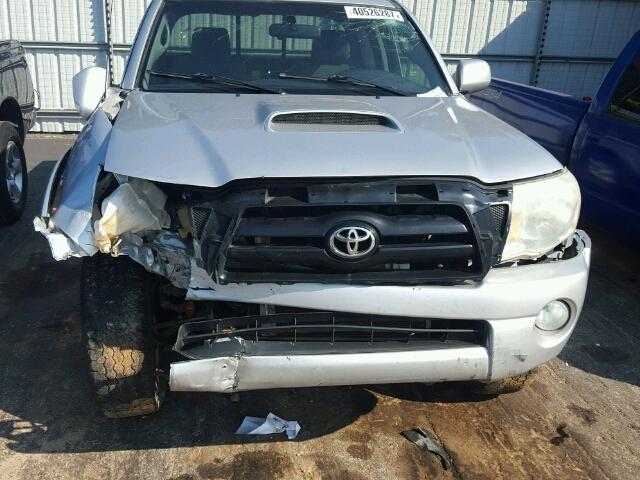5TEUU42N68Z547713 - 2008 TOYOTA TACOMA ACC SILVER photo 9