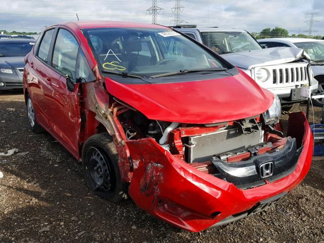 3HGGK5G52HM705979 - 2017 HONDA FIT LX RED photo 1