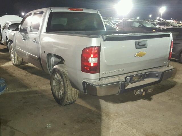 2GCEC13C571501263 - 2007 CHEVROLET SILVERADO GRAY photo 3