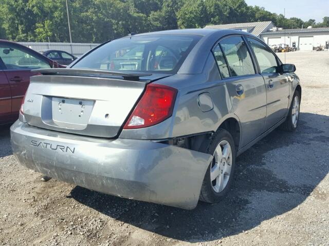 1G8AJ55F87Z167427 - 2007 SATURN ION LEVEL GRAY photo 4