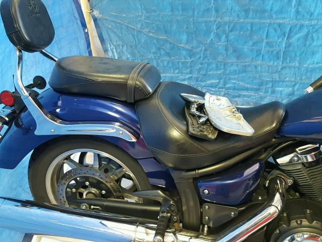 JYAVP24E37A001579 - 2007 YAMAHA XVS1300 A BLUE photo 6