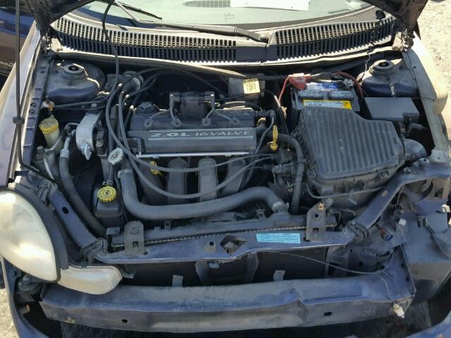 1P3ES46C4YD609430 - 2000 PLYMOUTH NEON BASE 蓝色 照片 7